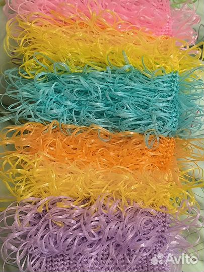 Мочалка ручной работы