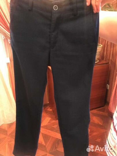 Школьный костюм для мальчика 146 синий