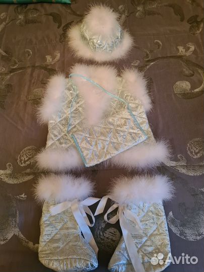 Новогодний костюм для девочки возраст 3-4 года