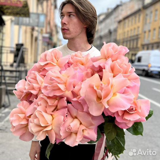 Французские розы с доставкой