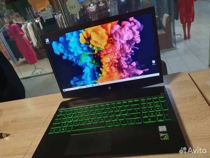 Ноутбук игровой core i5.GTX 1050. озу16гб