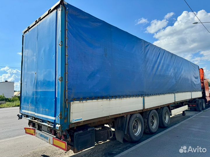 Полуприцеп шторно-бортовой Krone SD, 2007