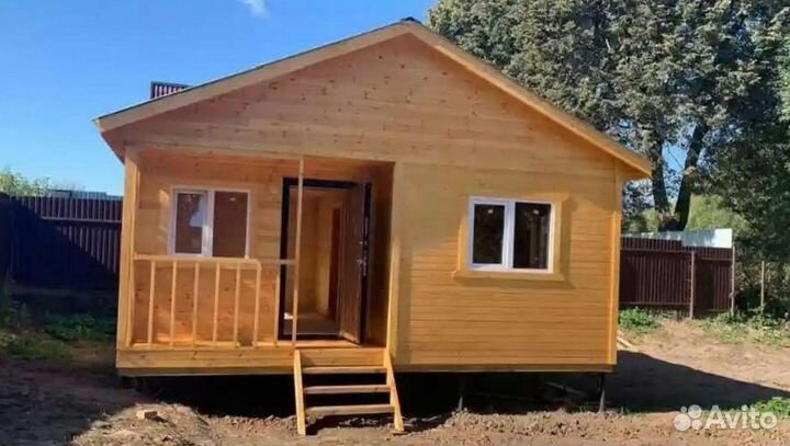 Дачный дом размер 6х6 под ключ