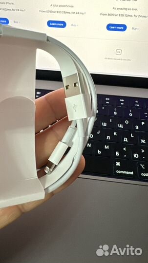 Кабель Apple lightning usb оригинал
