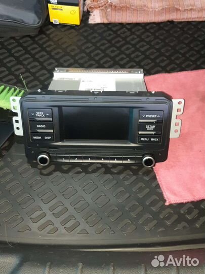 Штатная магнитола кия рио 4