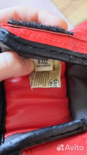 Боксерские перчатки детские 6 oz