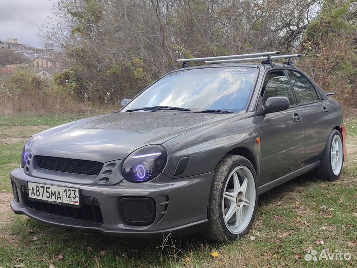 Авторская губа на Subaru Impreza GD WRX STI