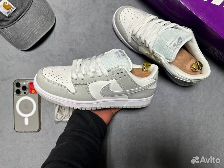 Кроссовки Nike SB Dunk Low Grey Fog