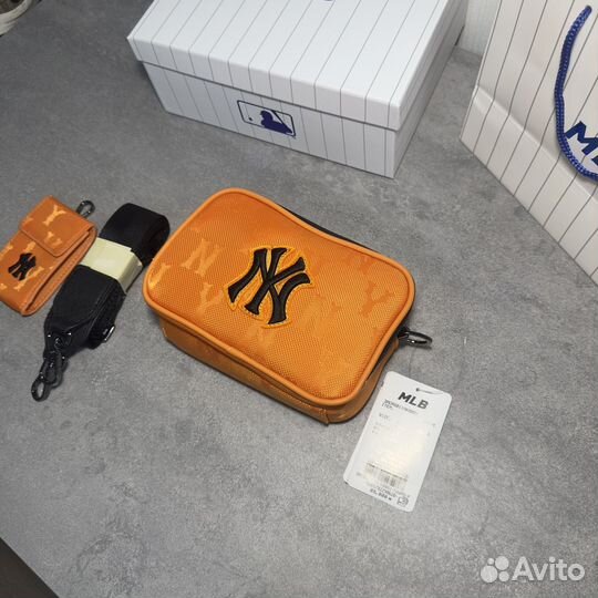 Сумка мессенджер MLB NY Оригинал