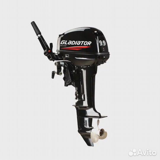 Мотор Gladiator 9.9 + Лодка Гладиатор C 370 AL