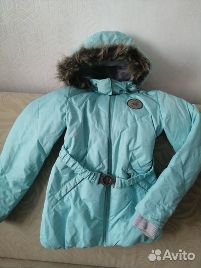 Зимний костюм на девочку 122 128Crockid