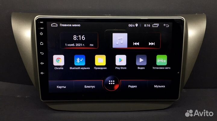 Магнитола на Mitsubishi Lancer 9 4/32GB