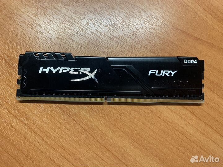 Оперативная память Kingston HyperX Fury Black 8 Gb