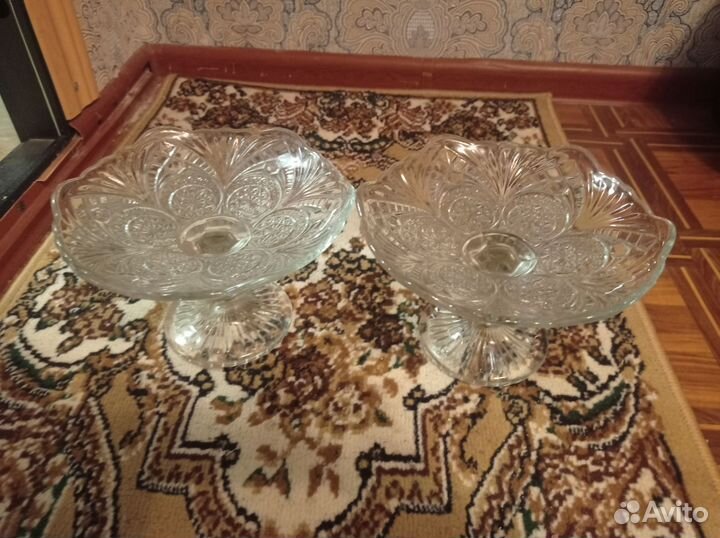 Салатник хрустальный