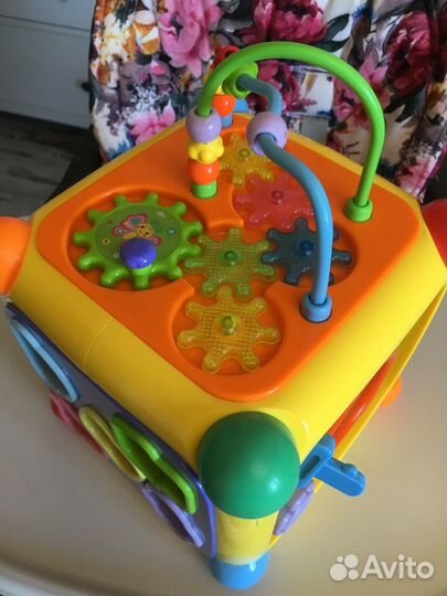 Развивающий кубик Жирафики