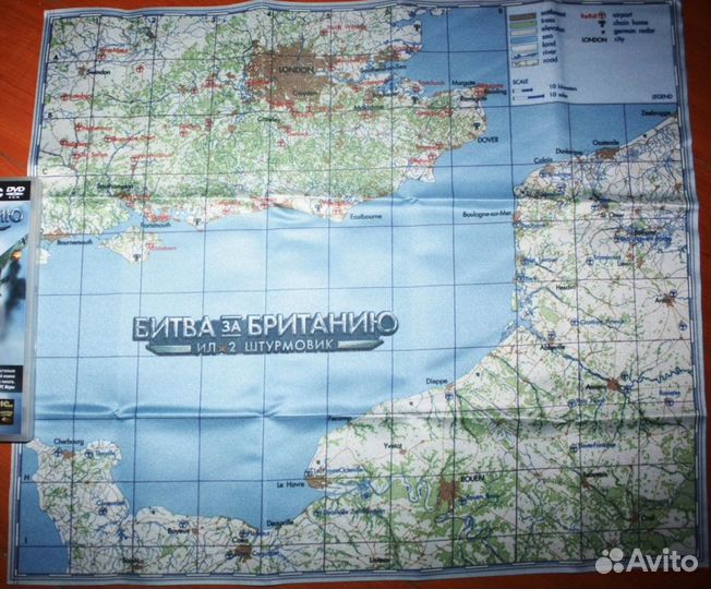 Карта и Буклет ил-2 Штурмовик Битва за Британию