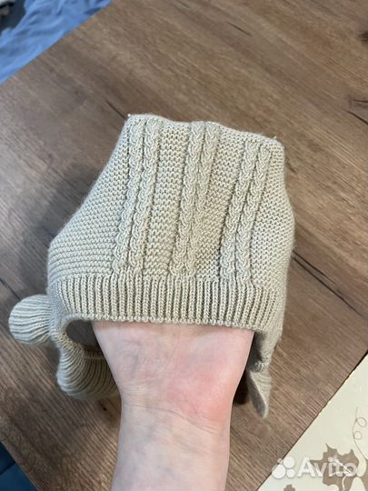 Шапка шлем журавлик