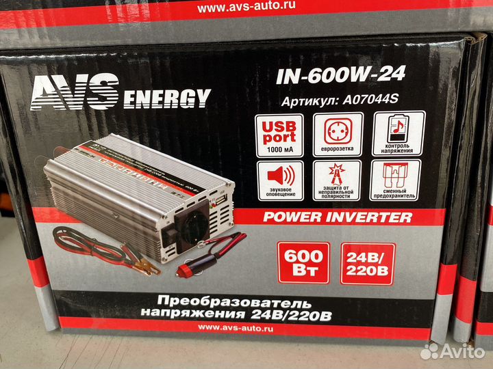 Преобразователь напряжения 12 220, 24/12, 24/220