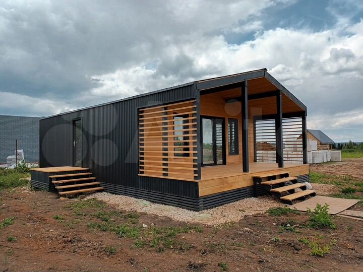 Дом 74 м² на участке 9 сот.