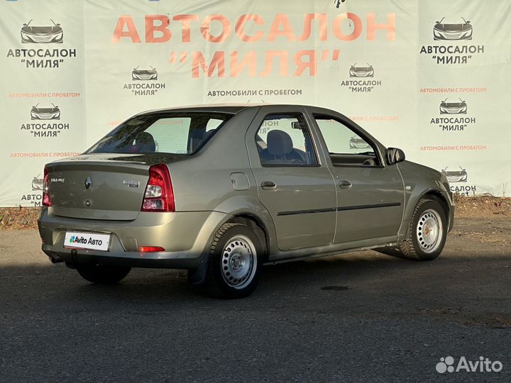 Renault Logan 1.4 МТ, 2011, 168 600 км