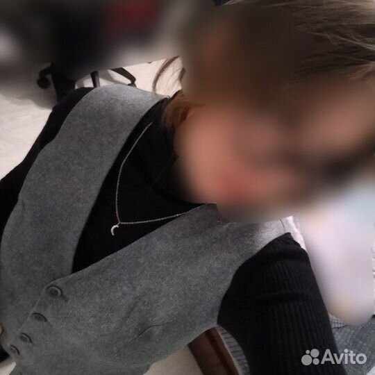 Продам серый костюм тройку