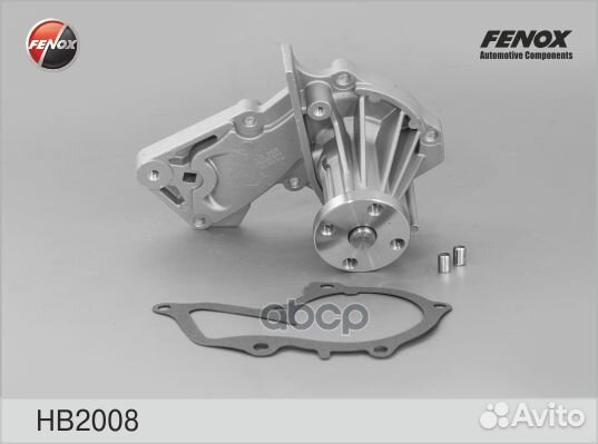 HB2008 помпа Ford Focus II/Mondeo IV/Fusion 1