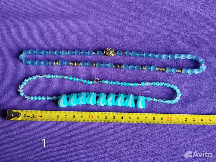 Бусы, броши СССР