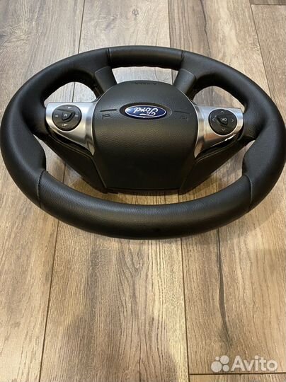 Руль с подушкой Форд Фокус 3 Куга оригинал
