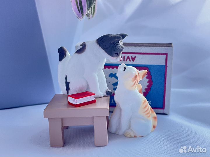 Семейный оберег коты талисман любви кот фигурка