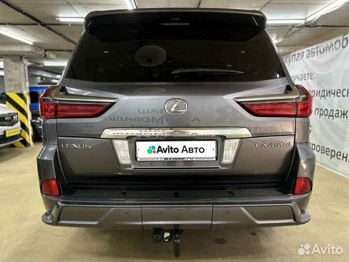 Lexus LX 4.5 AT, 2016, 137 419 км