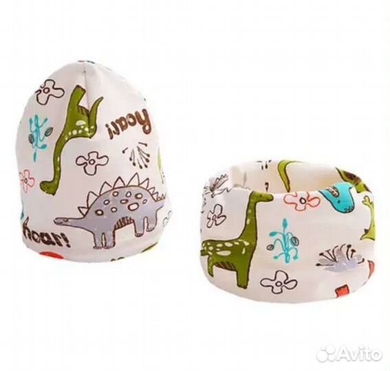 Шапка и снуд 4-6лет