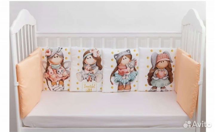 Бортики в кроватку