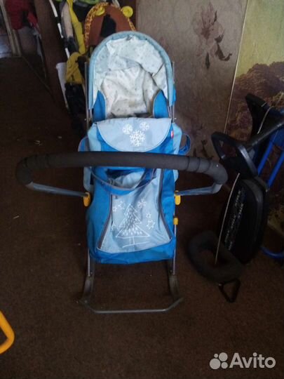 Санки коляска ника