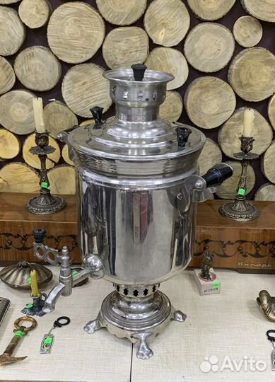 Самовар зшв, жаровый, на шишках