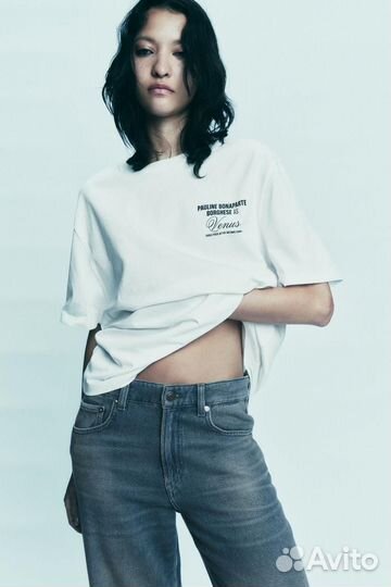 Футболка Zara Новая коллекция 2024