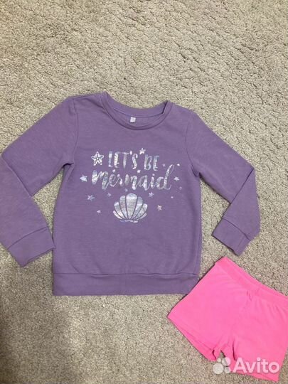 Пакет одежды для девочки 110-116 см