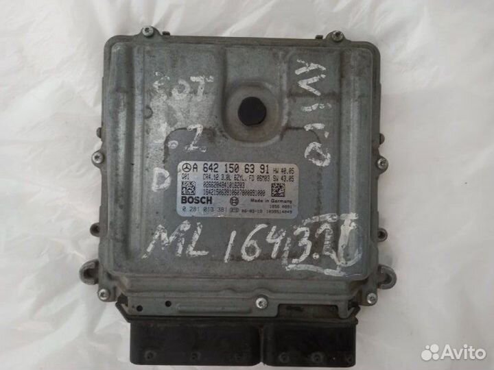 Блок управления двигателем Mercedes Ml 164 3.2