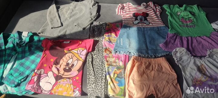Вещи пакетом на девочку