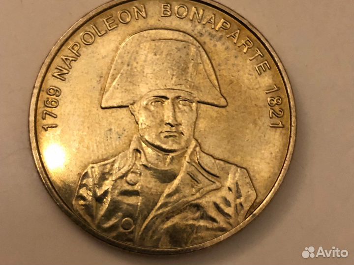 Сувенирная монета жетон «Наполеон»