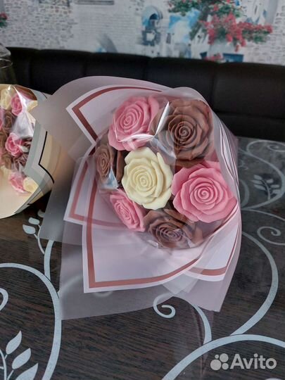 Шоколадные розы. Съедобные букеты из шоколада