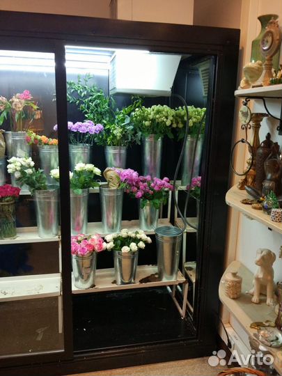 Цветочная холодильная витрина