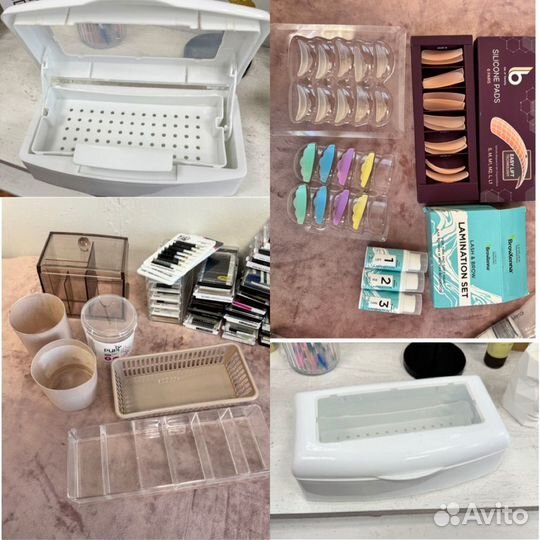 Все для наращивания ресниц.Кушетка,тележка,матрас