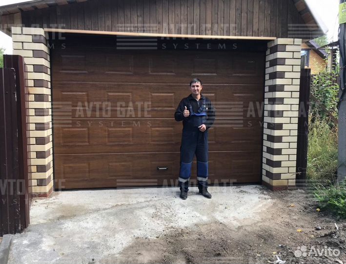 Секционные ворота гаражные