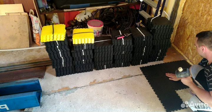 Модульные полы для гаража