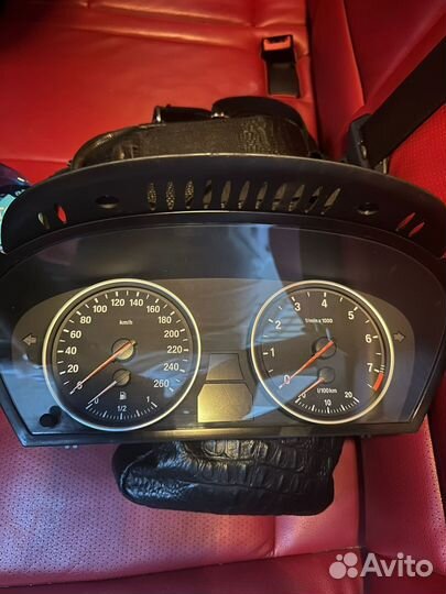 Приборная панель Bmw x5 x6 с подсветкой