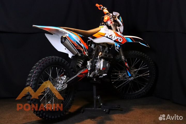 Мотоцикл эндуро kayo K1-L 250 MX 166FMM