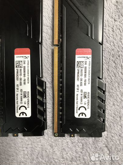 Оперативная память Kingston HyperX Fury Black