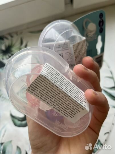 2 комплекта Пустышки соски avent 0-6 и 6-18 новые