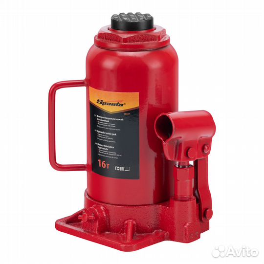 Домкрат гидравлический Sparta 16т 220-420 мм