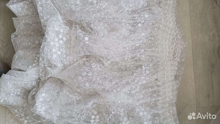 Комплект шторы и тюль бу